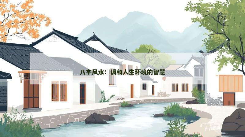 八字风水：调和人生环境的智慧