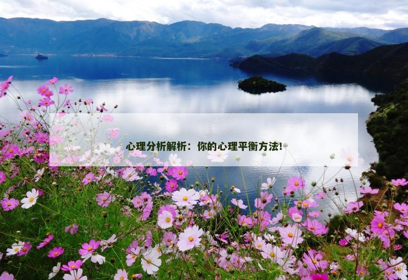 心理分析解析：你的心理平衡方法！