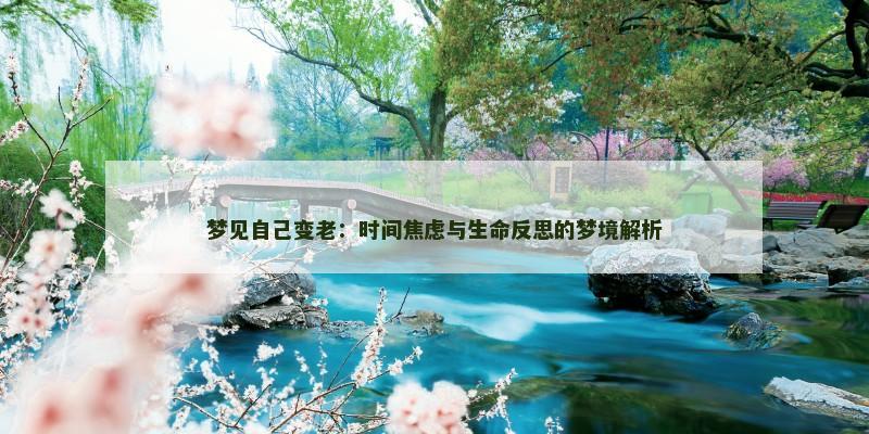梦见自己变老：时间焦虑与生命反思的梦境解析