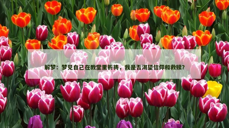 解梦：梦见自己在教堂里祈祷，我是否渴望信仰和救赎？