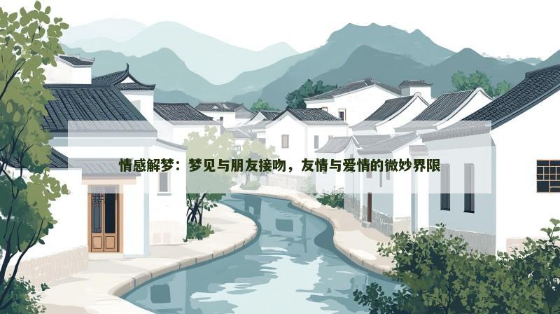 情感解梦：梦见与朋友接吻，友情与爱情的微妙界限