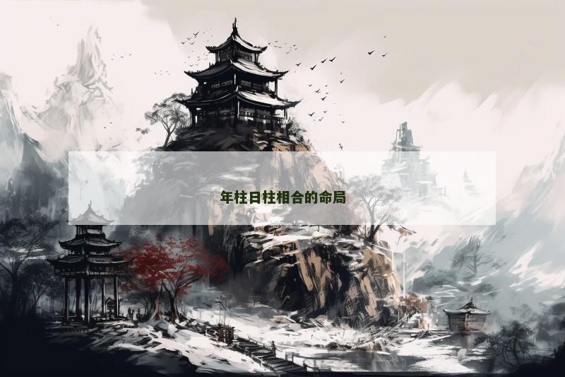 年柱日柱相合的命局