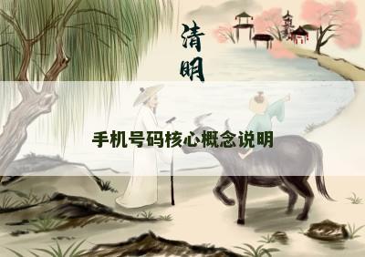 手机号码核心概念说明