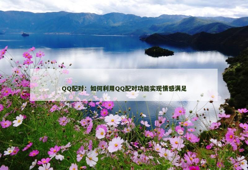 QQ配对：如何利用QQ配对功能实现情感满足