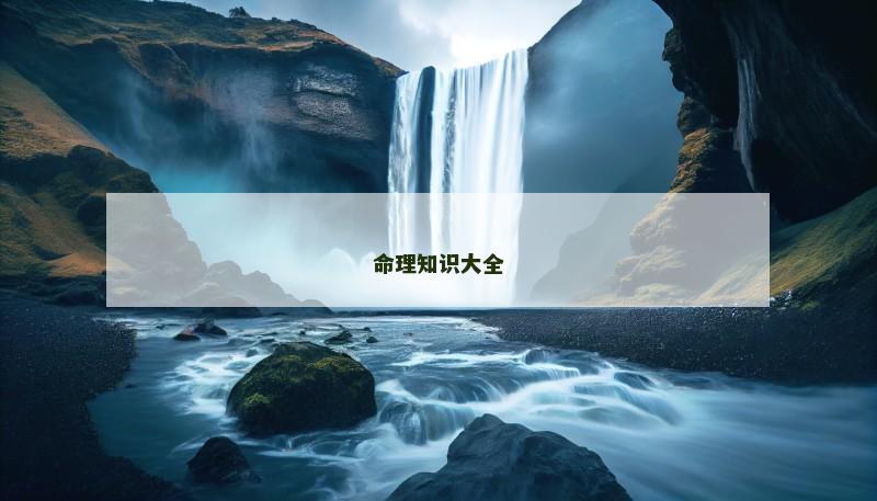命理知识大全