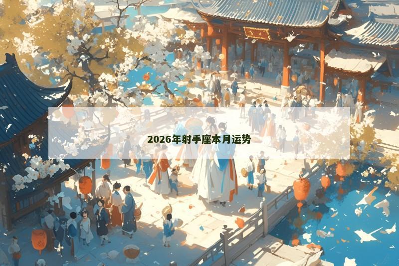 2026年射手座本月运势
