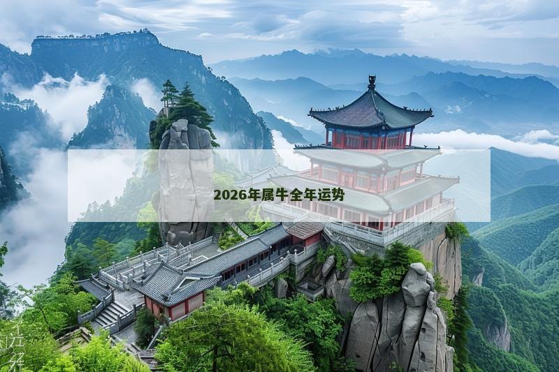 2026年属牛全年运势
