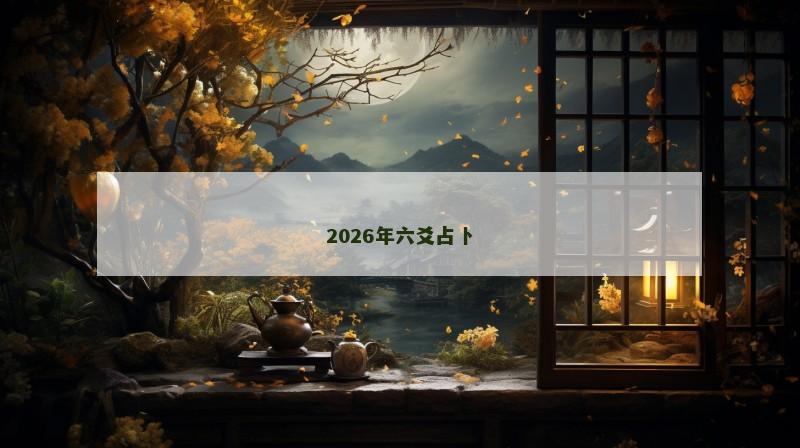 2026年六爻占卜