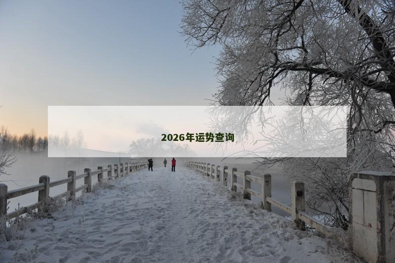 2026年运势查询